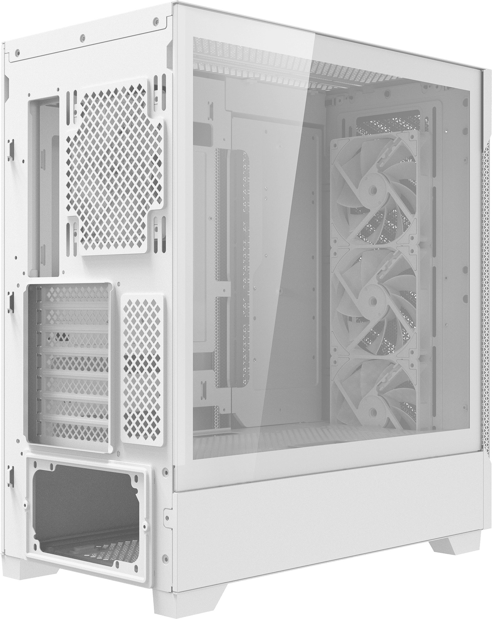 Kutia kompjuterike XPG Starker Air BTF, MIDI Tower ATX, ARGB, e bardhë