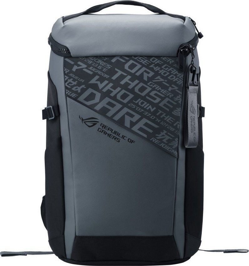 Çantë shpine Asus ROG Ranger BP2701 Cybertext, 17", e hirtë
