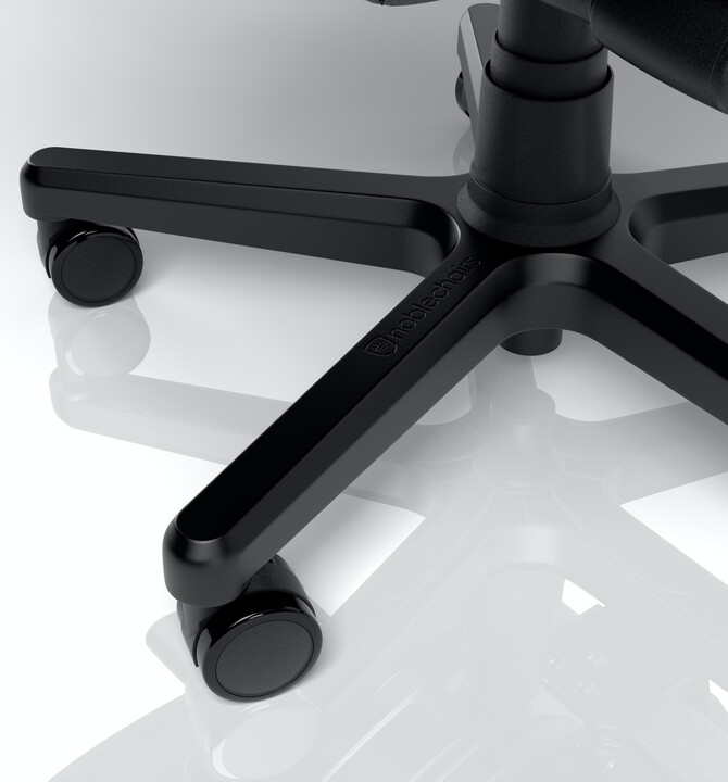 Столица noblechairs EPIC Compact, црна / црвена