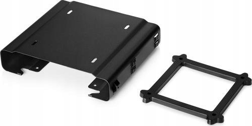 Mbajtëse HP Desktop Mini Dual VESA Sleeve V3, për kompjuter mini, me bravë sigurie, e zezë