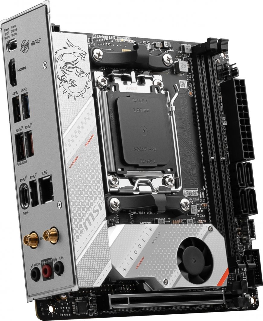 Pllakë Amë MSI MPG B650I EDGE WiFi