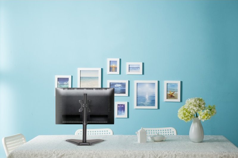 Mbajtëse tavoline për monitor Reflecta 23283, 13"-32", deri 8kg, e zezë