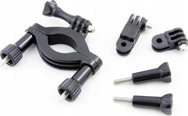 Mbajtës për kamerë sportive Xrec Roll Bar XL, për tuba 25-65mm, për GoPro dhe SJCAM, i zi