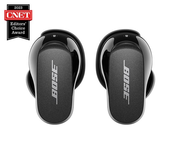 Kufje wireless BOSE QuietComfort II, True Wireless, të zeza