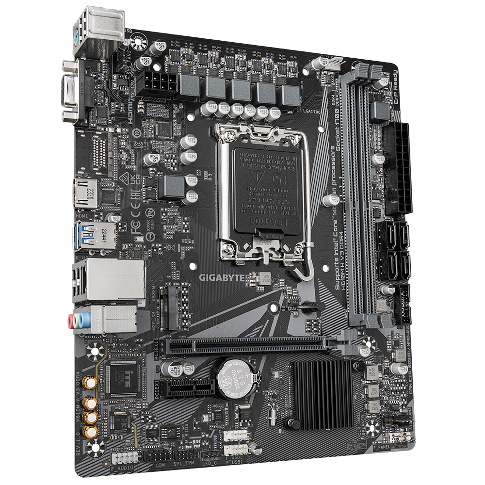 Pllakë amë GigaByte MB H610M H V3 DDR4
