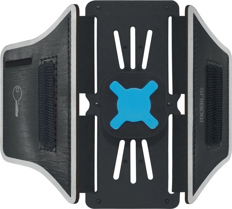 Shirit krahu për telefon Mobilis U.FIX, universal, për vrapim, i zi