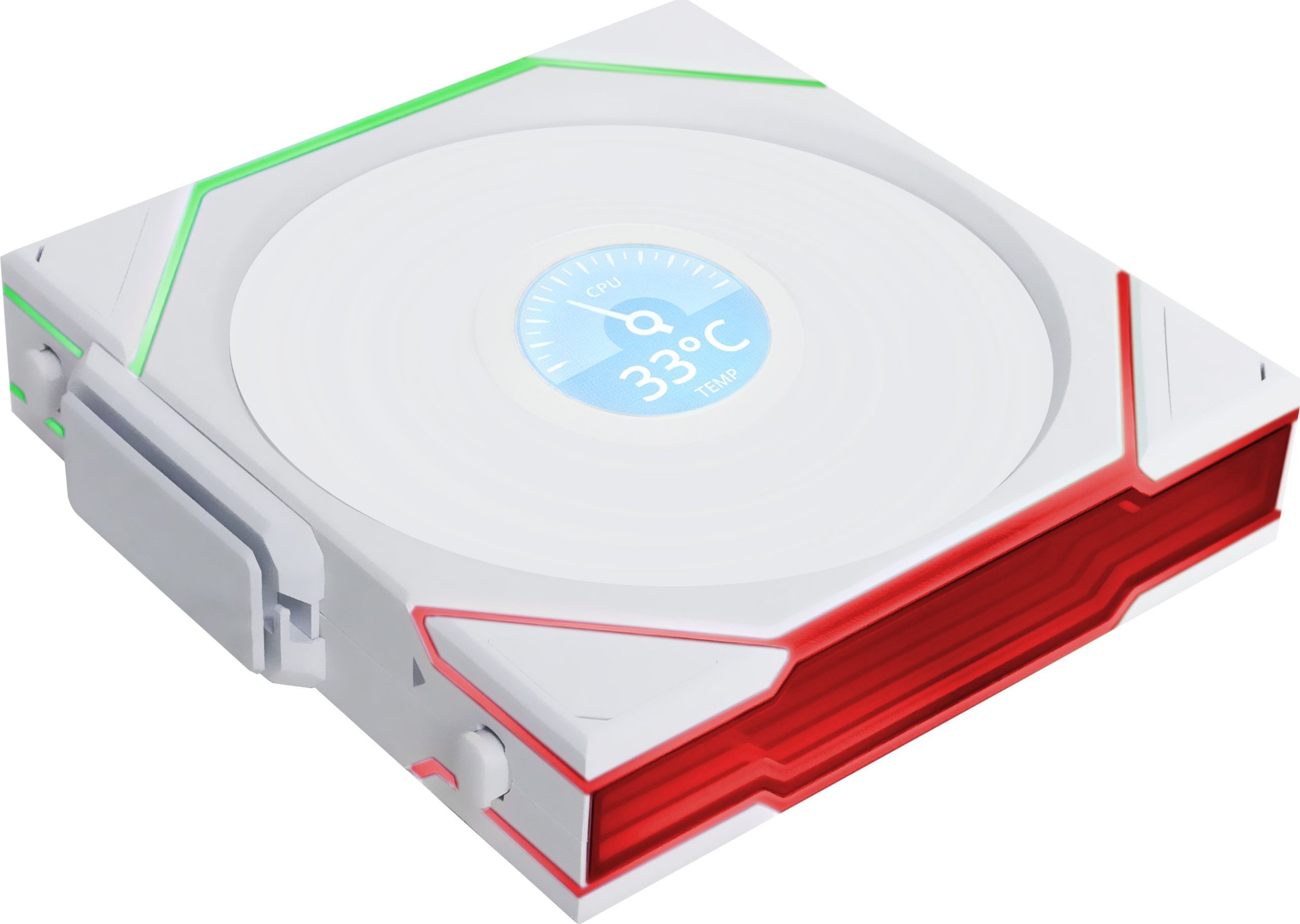 Ventilator PC Lian Li UNI TL LCD Wireless Reverse Blade 120mm, ARGB, i bardhë