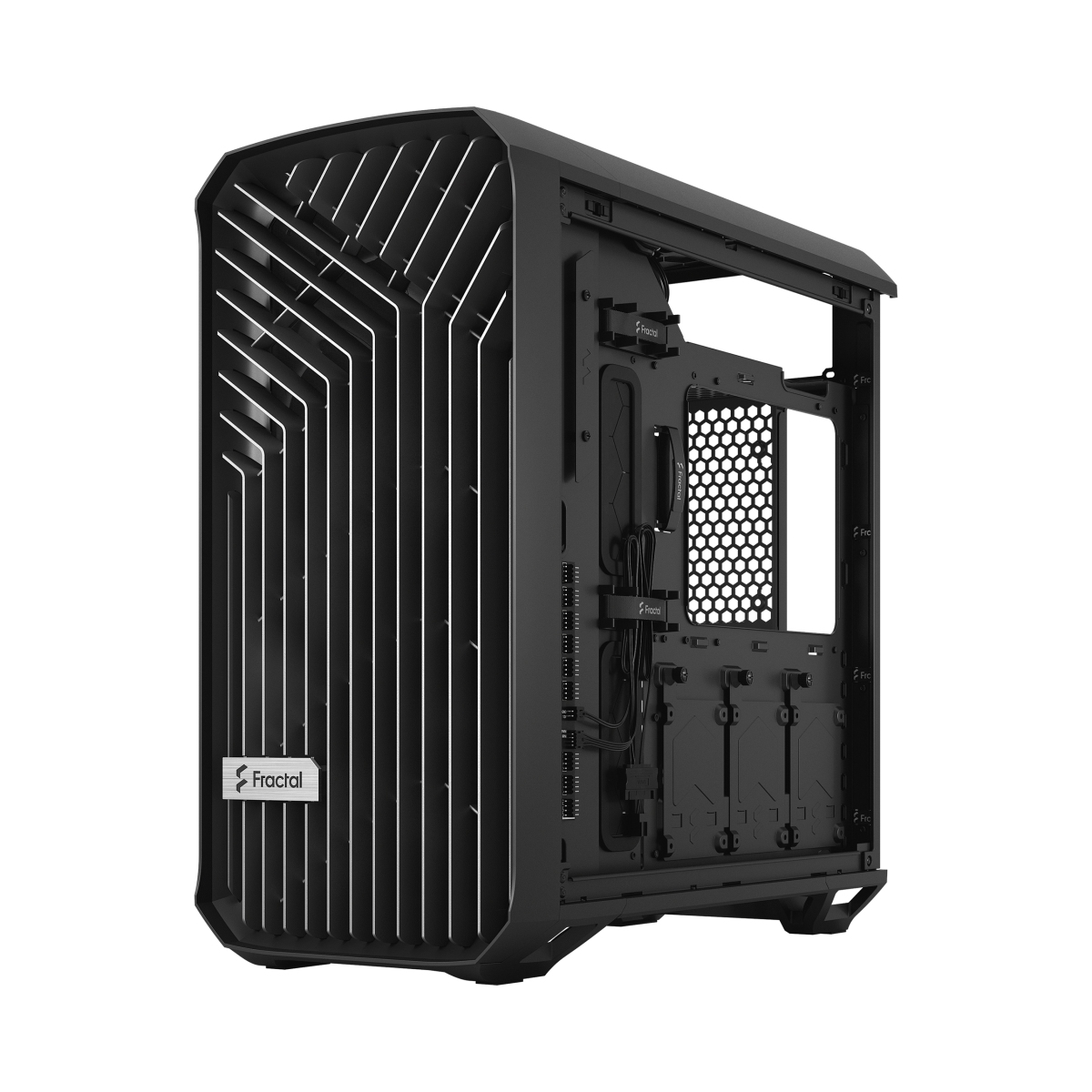 Kasë Fractal Design Torrent Compact Black Solid, e zezë