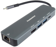 Dock USB C PremiumCord, HDMI 4K, 2x USB 3.2, RJ45 gigabit, PD 100W