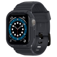 Mbështjellëse për Apple Watch 45mm/44mm Spigen Rugged Armor Pro, e hirtë