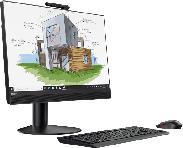 Kompjuter Lenovo ThinkCentre M920z Touch, 23.8 ",  Intel Core i5, 16GB RAM, 256GB SSD, Intel UHD Graphics, i zi