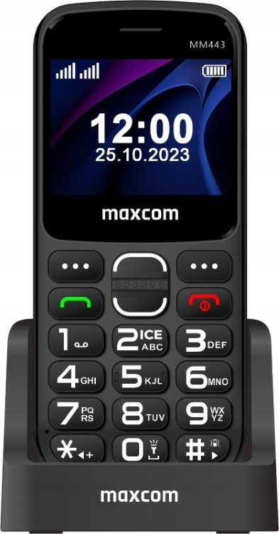 Telefoni Maxcom MM 443, 4G, Dual SIM, i zi