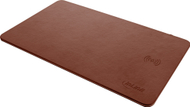Mouse pad InLine, karikim wireless 10W, 370x225mm, kafe