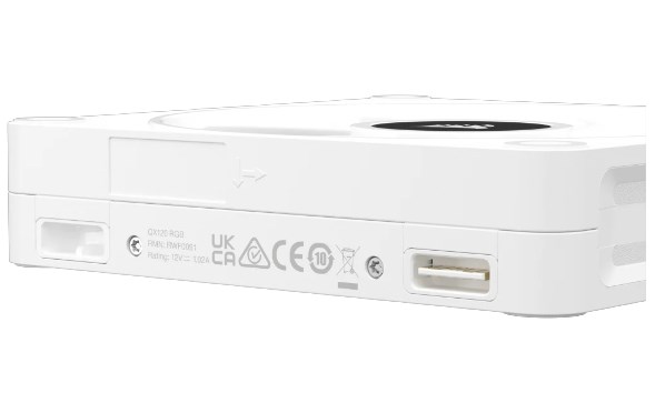 Вентилатори Корсаир АЈКЈУ ЛИНК КЈУИкс120, РГБ, 120мм, троен комплет, бел