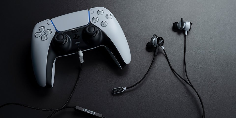 Kufje gaming Nacon RIG 200 HS, 3.5mm, me mikrofon, të zeza