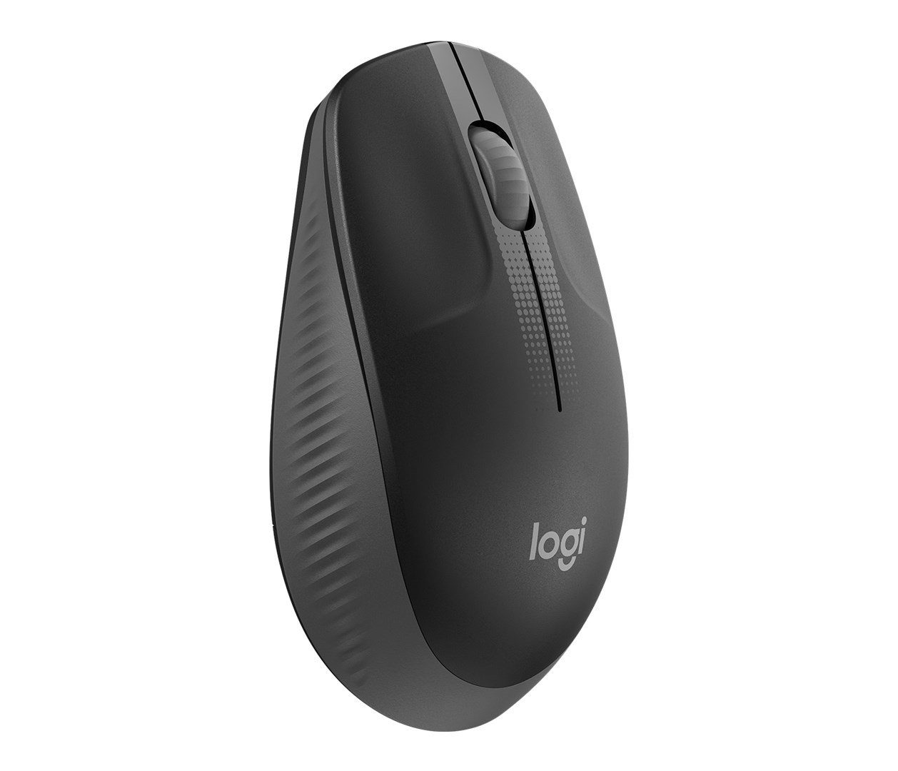 Maus Logitech M190, RF Wireless, i hirtë