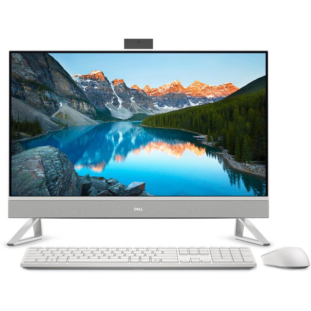 Kompjuter All in One Dell EC27250, 27" FHD, Intel Core 7, 16GB RAM, 512GB SSD, i bardhë
