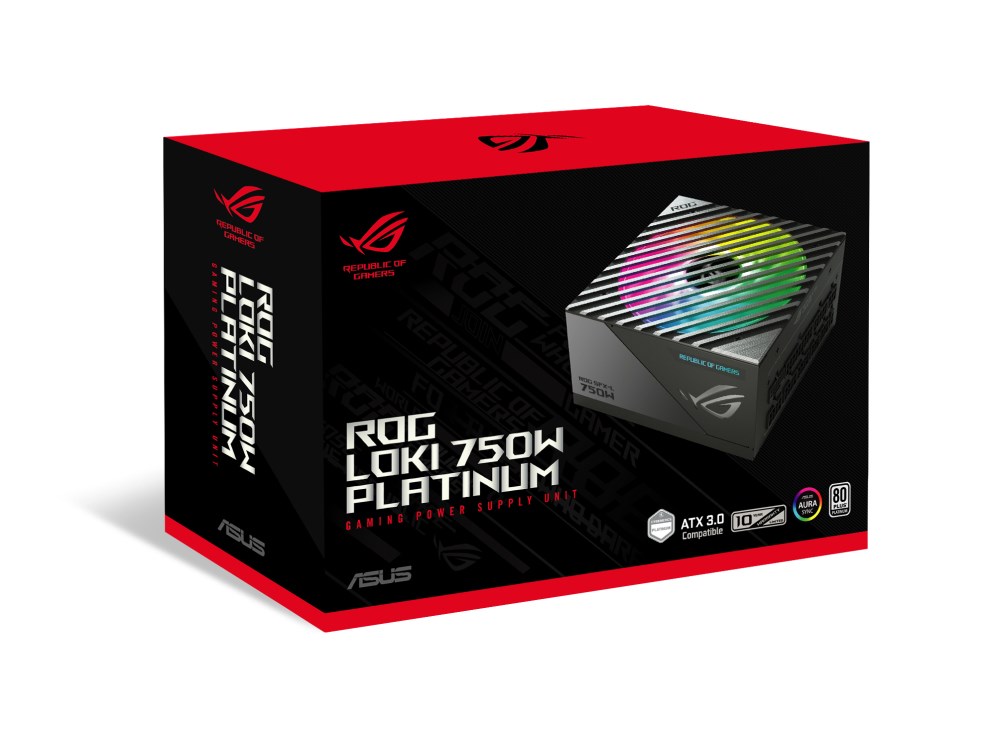 Burim energjie ASUS ROG Loki SFX-L 750W Platinum, 20+4 pin ATX, 750 W