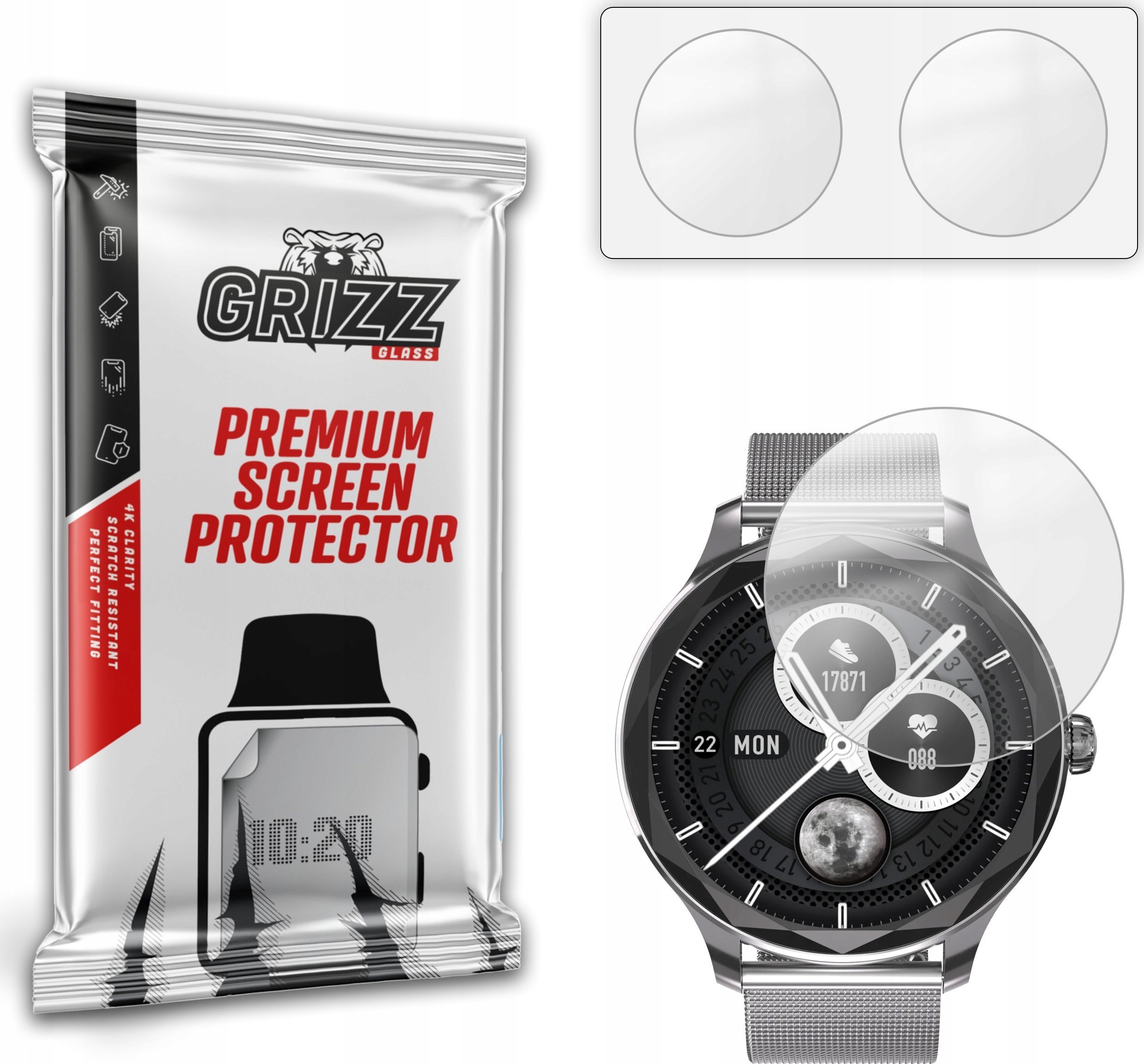 Film mbrojtës ekran Garett Viva, 2 copë, anti-gjurmë gishtash, mat