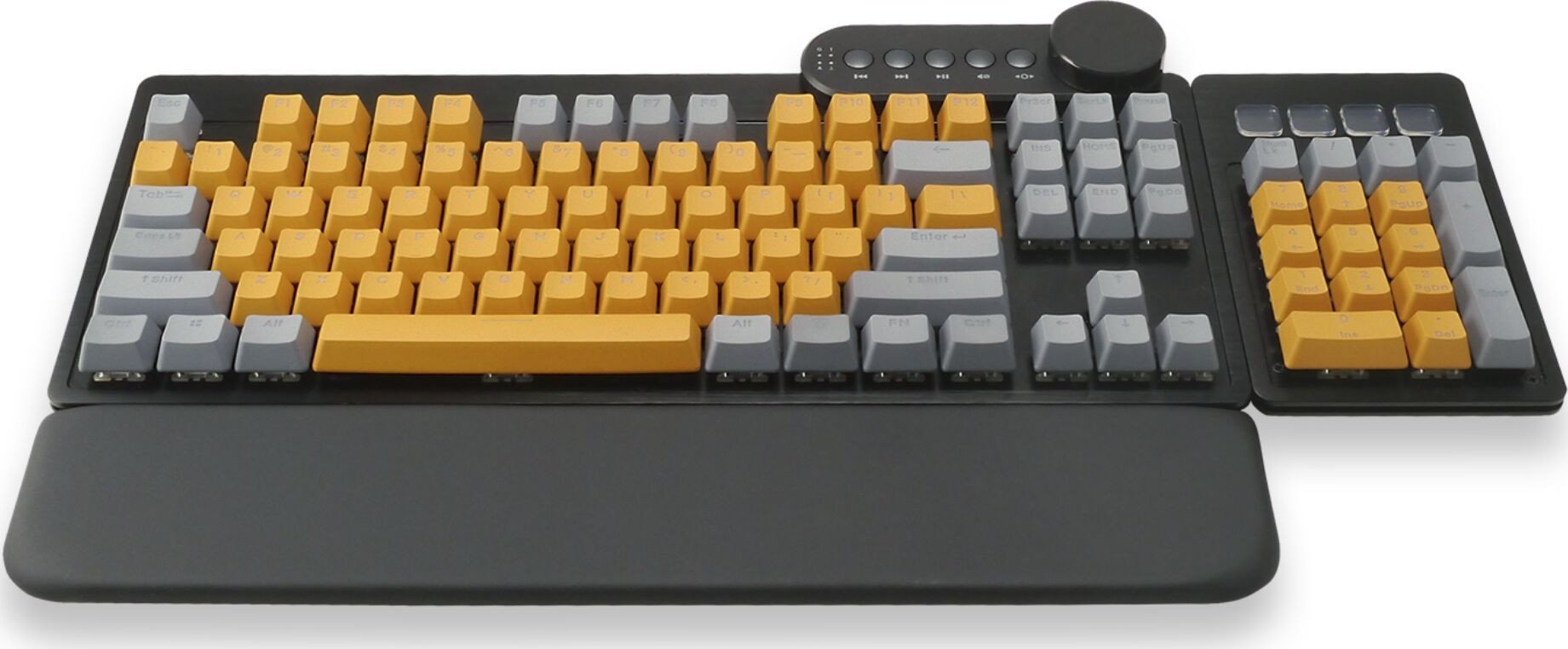 Set keycaps MOUNTAIN Mineral PBT Wulfenite B, 113 taste, profili OEM, PBT double shot