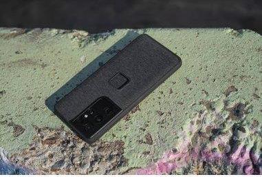 Mbështjellës telefoni Peak Design Mobile Everyday Case, për Samsung Galaxy S22 Plus, me SlimLink, grafit