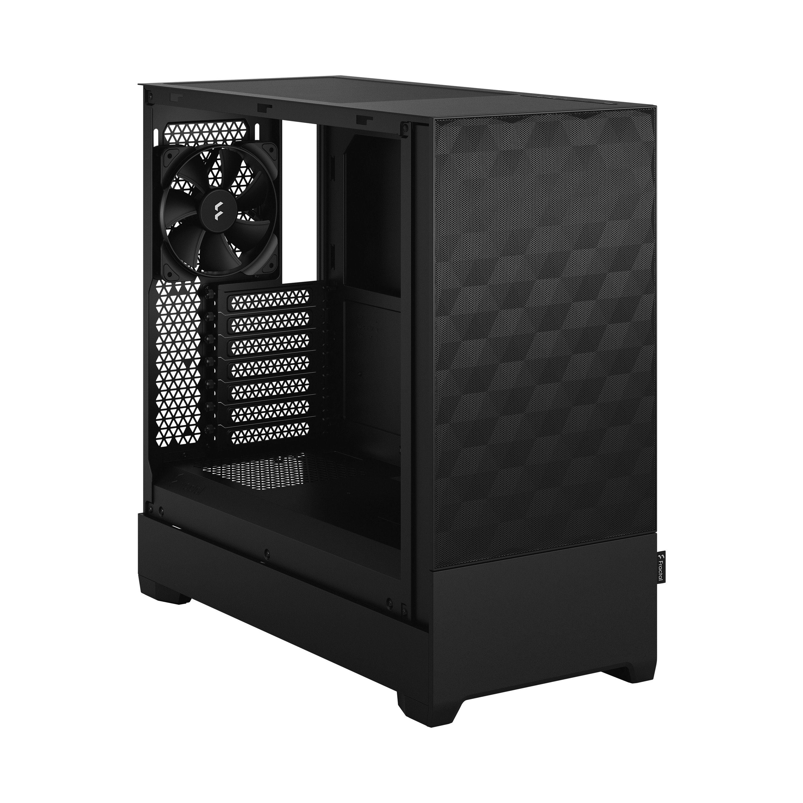 Kasë Fractal Design Pop Air Black TG Clear Tint, e zezë