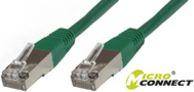 Kabllo rrjeti MicroConnect Patchcord, FTP, CAT6, 20m, e gjelbër
