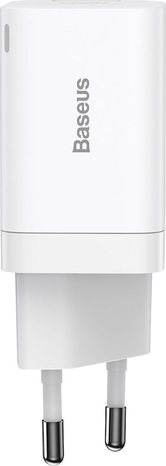 Karikues rrjeti Baseus Super Si Pro BSU2902WHT, 30W, 1x USB C 1x USB A, i bardhë