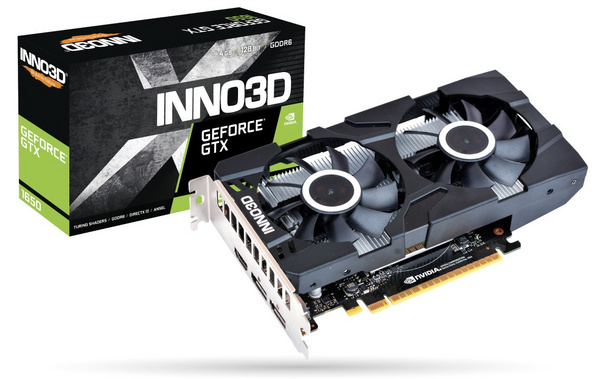 Kartë grafike Inno3D NVIDIA GeForce GTX 1650, 4 GB GDDR6, N16502-04D6X-1177VA25