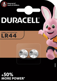 Bateri Duracell LR44 150mAh elektronike, 2 copë