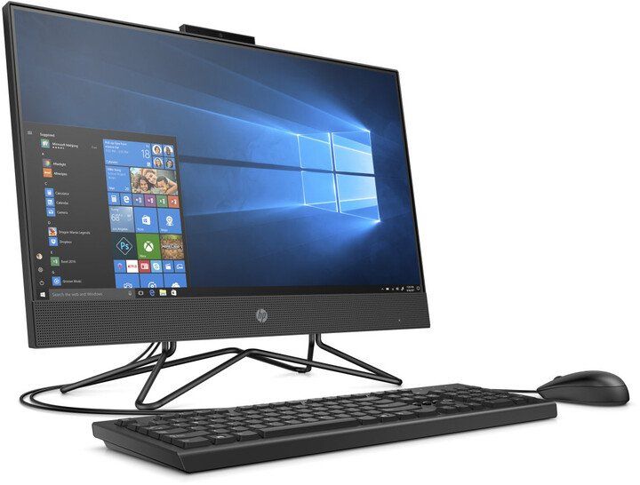 Kompjuter HP 205 G4 24, 23.8" FHD, AMD Ryzen 3, 8GB RAM DDR4, 256GB SSD, Intel UHD Graphics, i hirtë