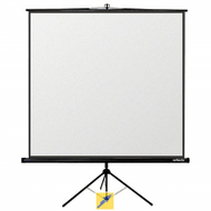 Ekran projekcioni Reflecta 87654 CrystalLine, format 1:1, tripod, i bardhë
