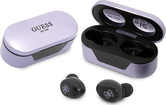 Kufje Bluetooth Guess GUTWST31EU TWS, stacion karikimi, vjollcë
