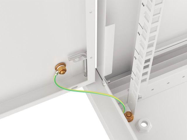 Ѕидна касета мрежа Lanberg WF01-6406-00S, 19", 6U, сива