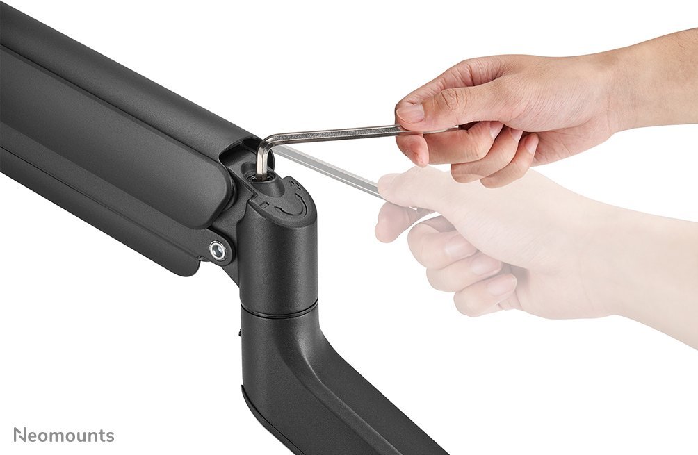 Mbajtës tavoline për monitor Neomounts DS70PLUS-450BL1, 17" 49", deri 18 kg, i zi