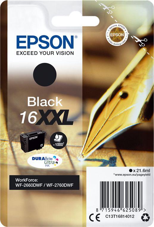 Ngjyrë për printer Epson 16XXL, e zezë