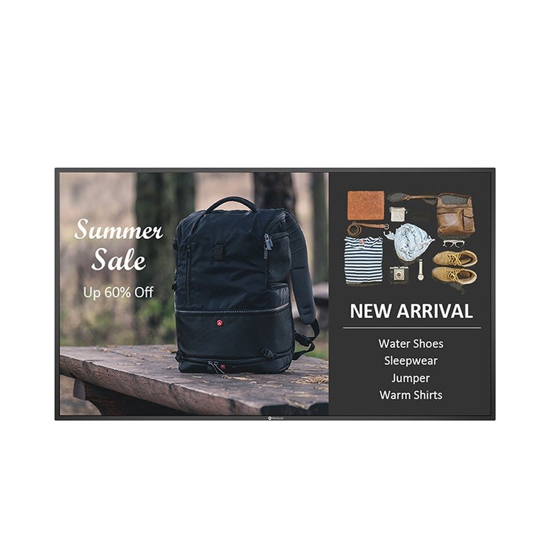 Monitor AG NEOVO Professional, 54.6", 3840 x 2160, 4K Ultra HD, i zi