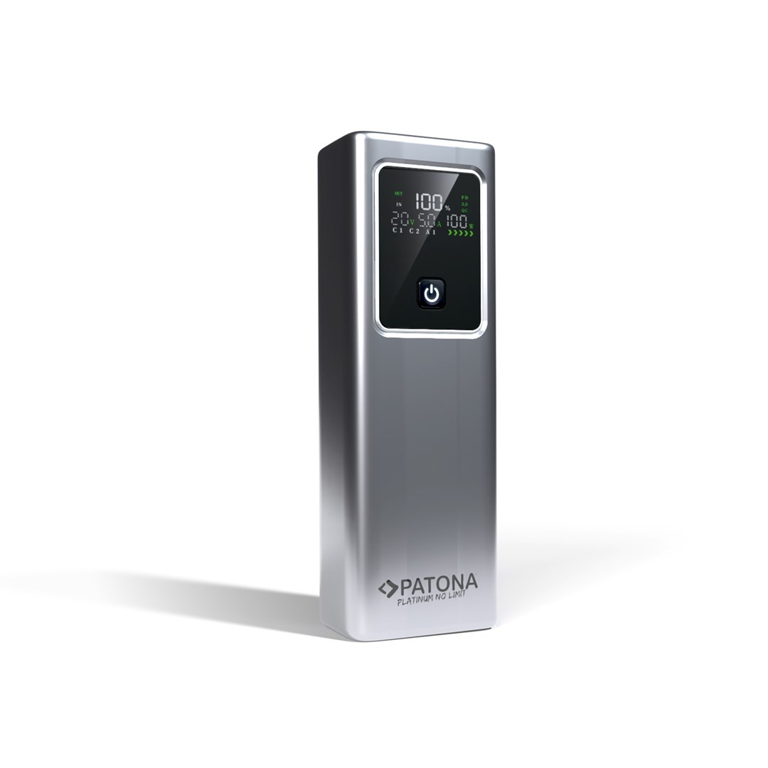 Powerbank PATONA Platinum, 20000mAh, 100W