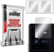 Xham mbrojtës kamere GrizzGlass për vivo iQOO 10 Pro, hibrid, transparent