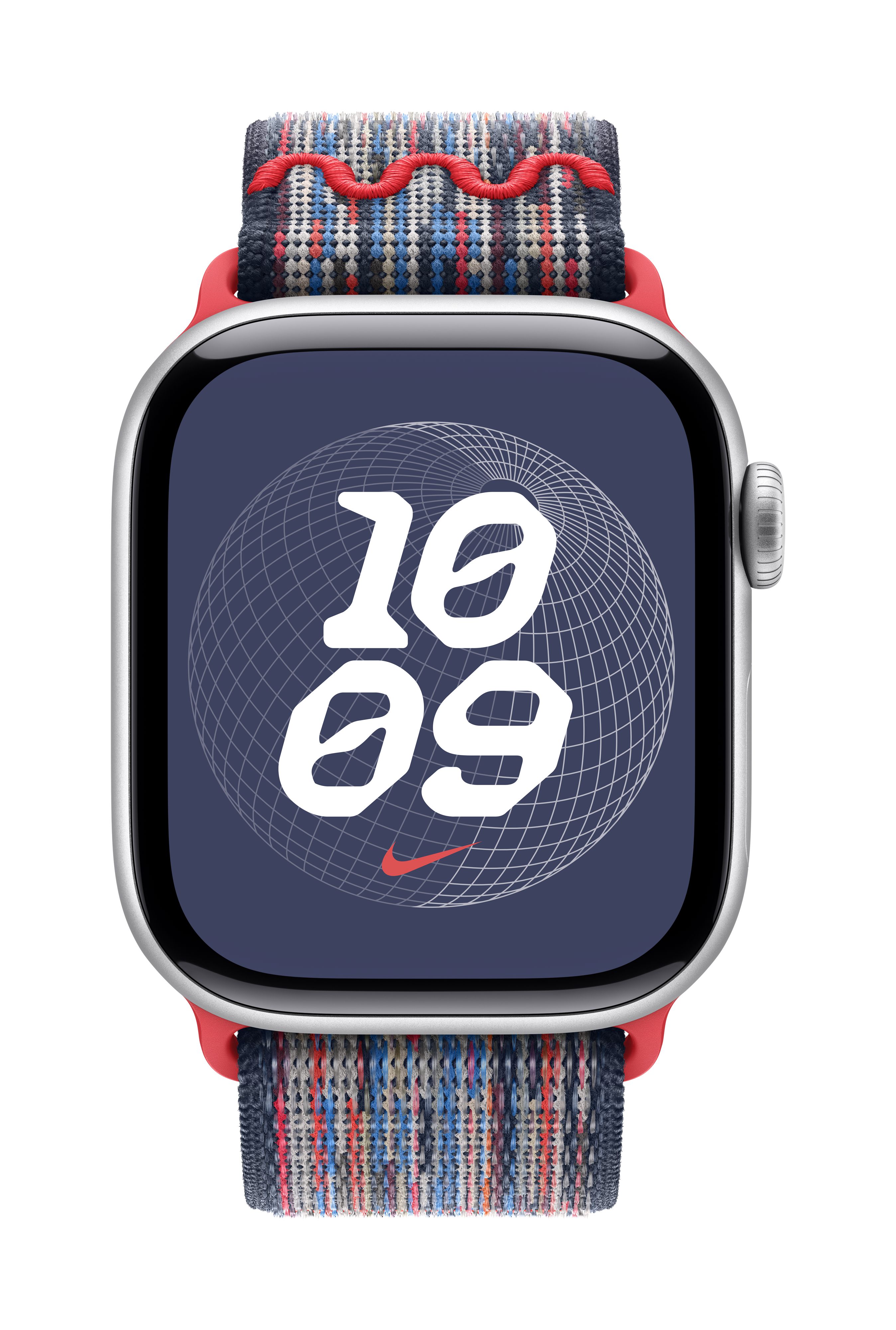Apple Watch 42mm Nike Sport Loop, Blue/Red Nike Sport Loop