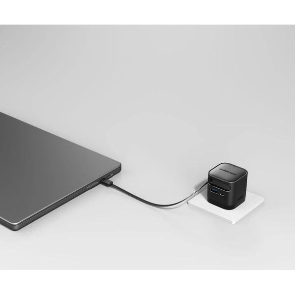 Karikues Cubenest S3D2 PD GaN, 65W, me kabllo USB C, i zi