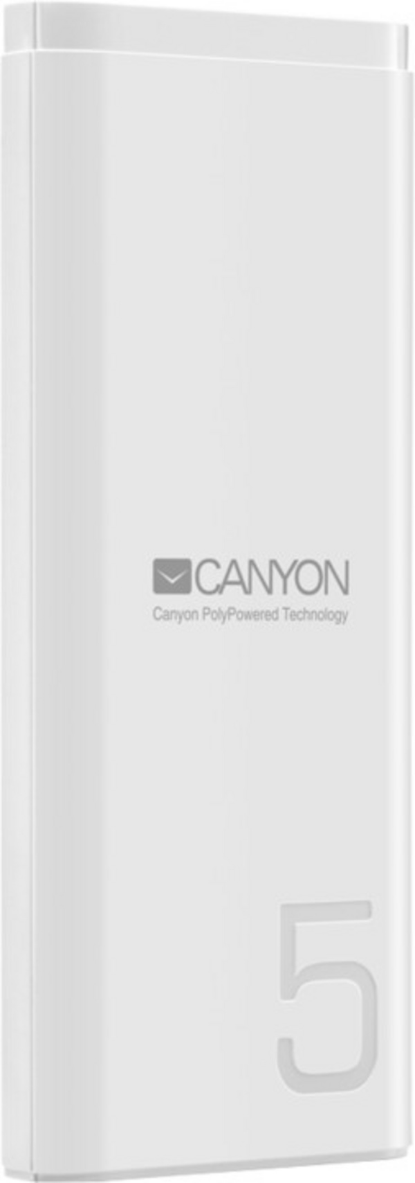 Powerbank CANYON PB-53, 5000mAh, i bardhë