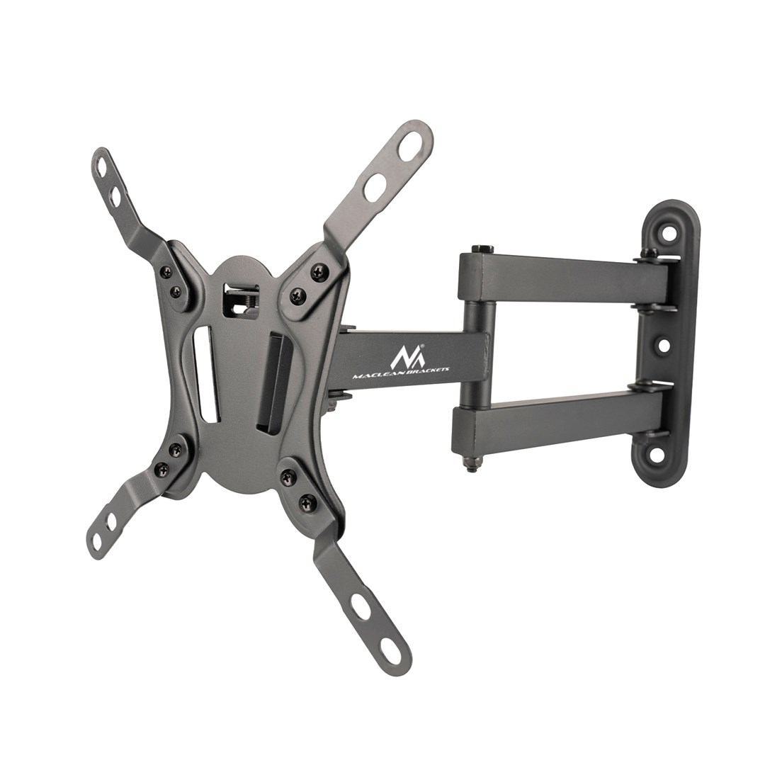 Mbajtëse muri për TV Maclean MC-418, 23-43", 30kg, e zezë