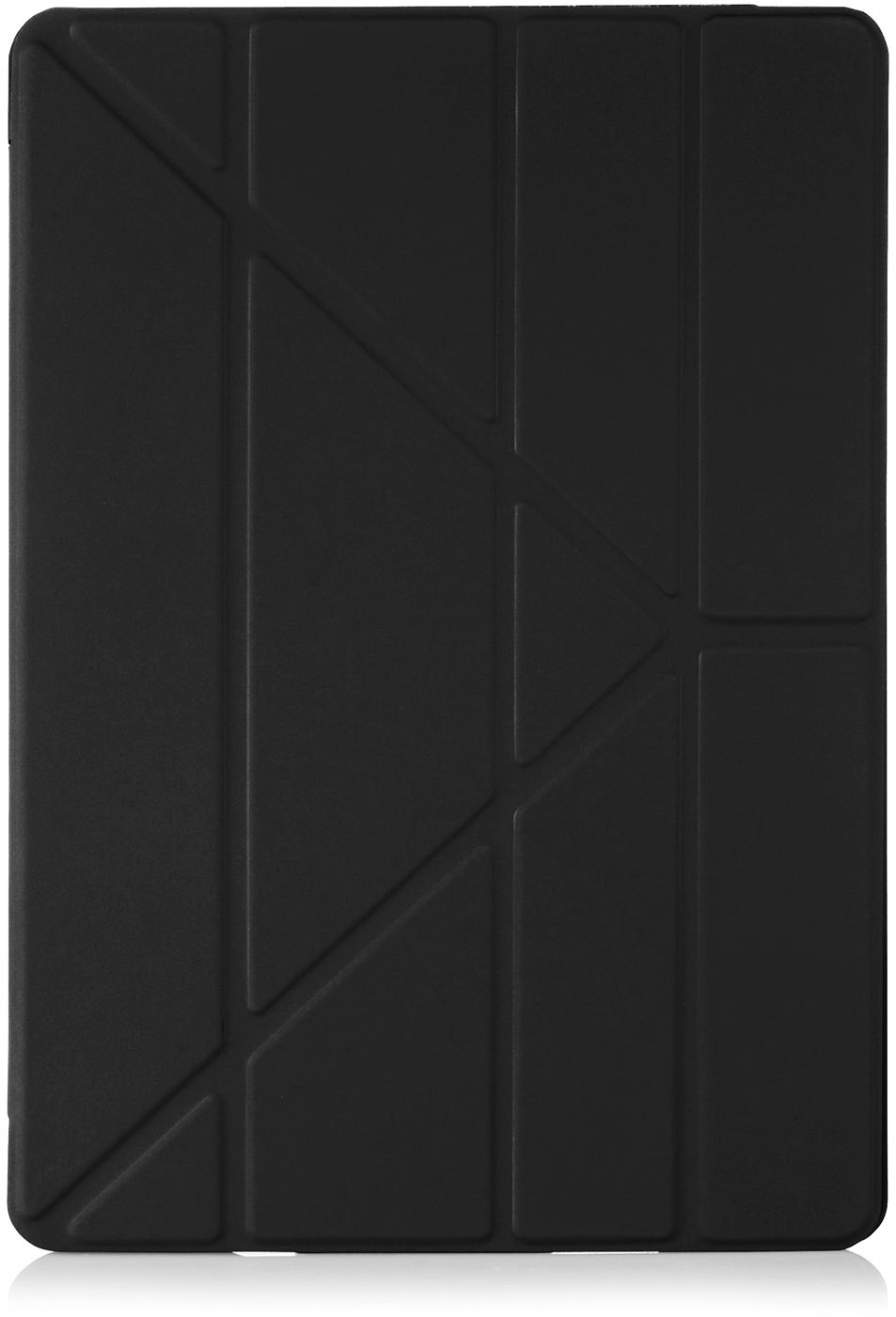 Këllëf Pipetto Origami për iPad 9.7" 2017 2018, me kapak magnetik, funksion qëndrimi, i zi
