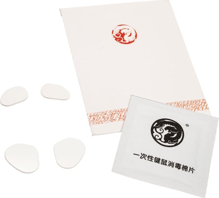 Skida maus Tiger Gaming Arc2 për Endgame Gear XM1, 1 set, të bardha