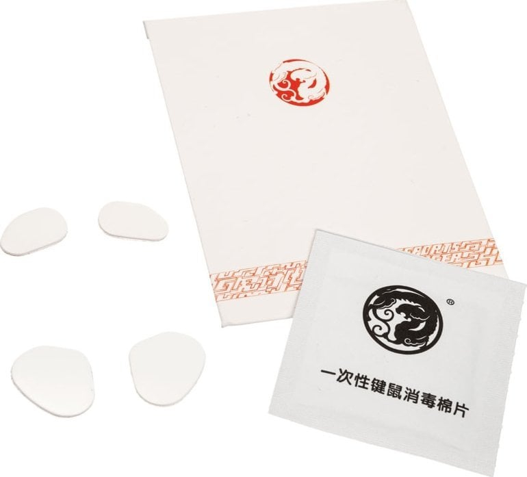 Skida maus Tiger Gaming Arc2 për Endgame Gear XM1, 1 set, të bardha