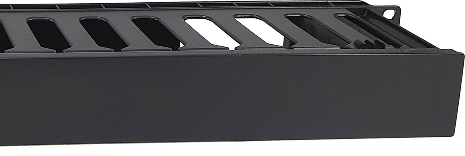 Panel menaxhimi kabllosh LevelOne Equip 327318, 19", për rack, i zi