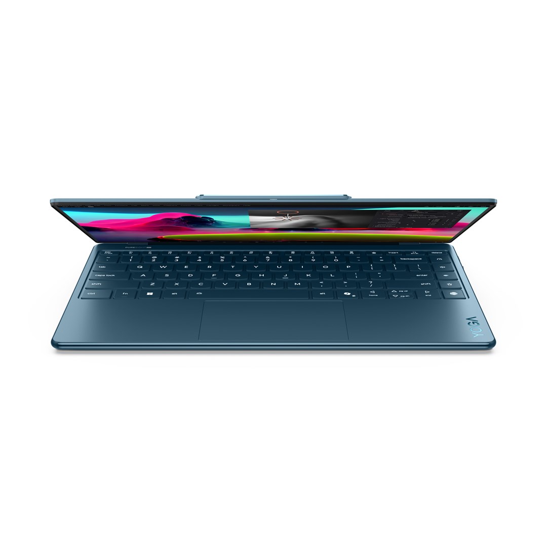 Laptop Lenovo Yoga Slim 9 14ILL10, 14", Intel Core Ultra 7 258V, Touchscreen WQUXGA, 32 GB LPDDR5x-SDRAM, 1 TB SSD, Teal