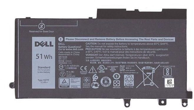 Bateri laptopi Dell Primary Battery BYD, 51Wh, 3 qeliza, e zezë