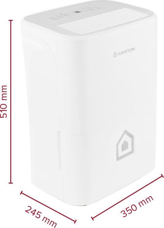 Avullheqës Ariston Deos 16S, 16L, Wi-Fi, i bardhë